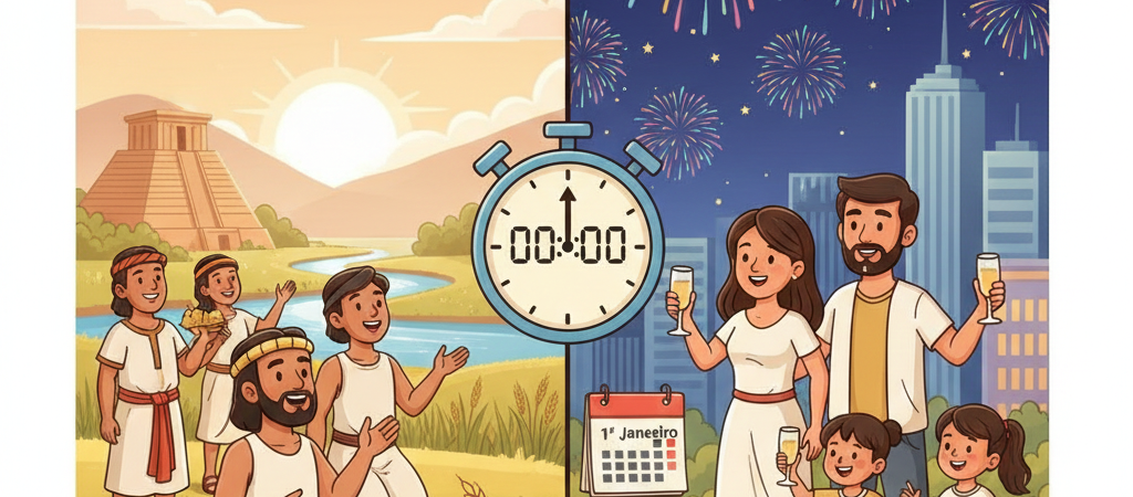 🎆 Como Surgiu a Comemoração da Virada de Ano?