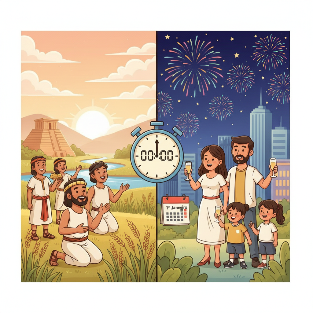 🎆 Como Surgiu a Comemoração da Virada de Ano?