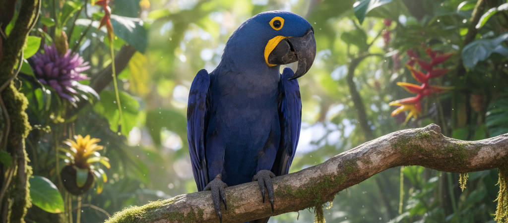 A Arara Azul: A Rainha das Cores e o Som das Florestas Brasileiras