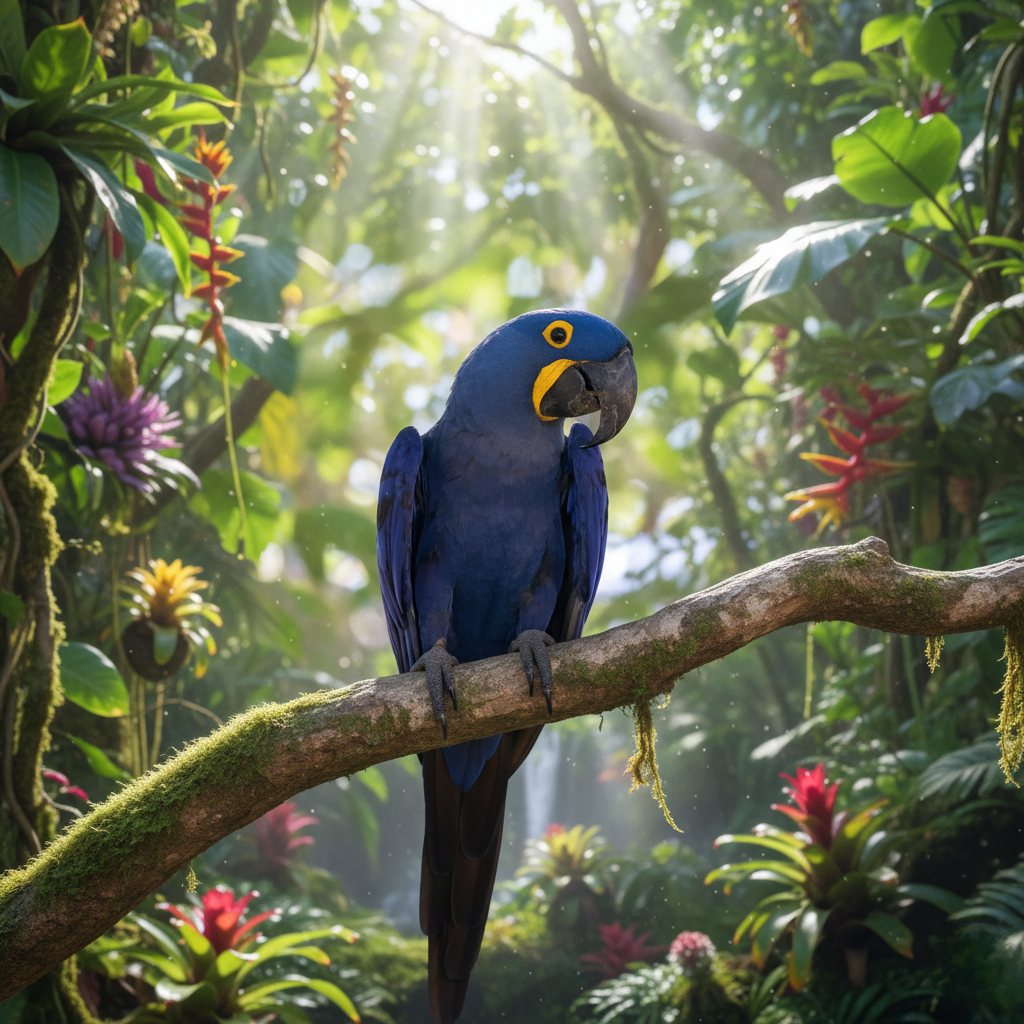 A Arara Azul: A Rainha das Cores e o Som das Florestas Brasileiras