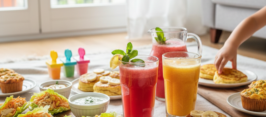 Receitas de Verão: Lanches e Sucos Nutritivos para Toda a Família