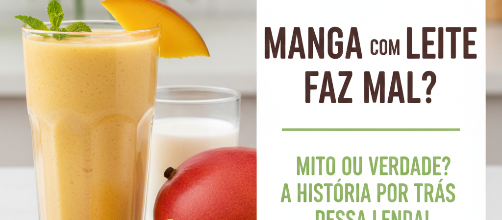 Manga com Leite Faz Mal? A Verdade por Trás do Maior Mito do Brasil