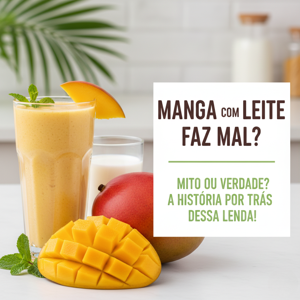 Manga com Leite Faz Mal? A Verdade por Trás do Maior Mito do Brasil