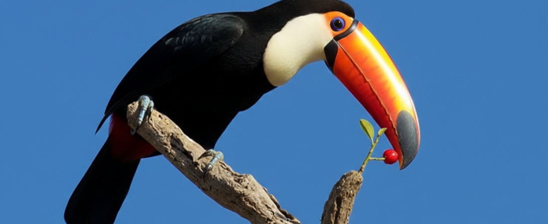 O Tucano: O Pássaro Colorido e Icônico das Florestas Tropicais Brasileiras