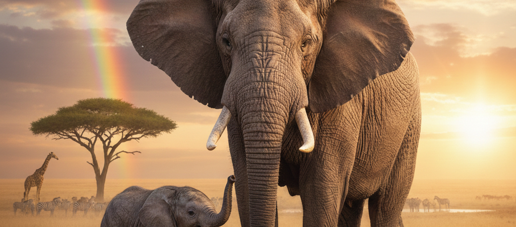 O Elefante: Gigante Gentil da Savana – Fatos Fascinantes e Lições de Conservação