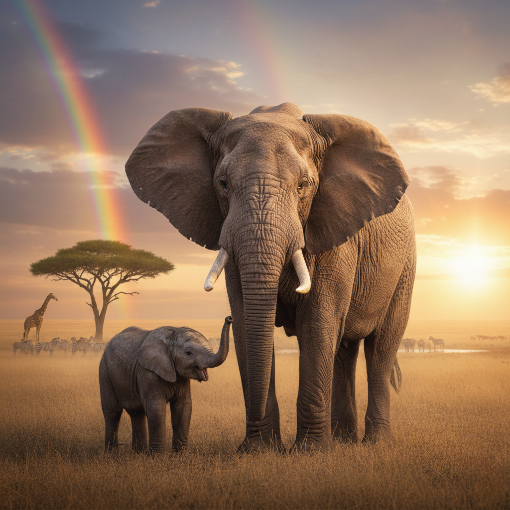 O Elefante: Gigante Gentil da Savana – Fatos Fascinantes e Lições de Conservação