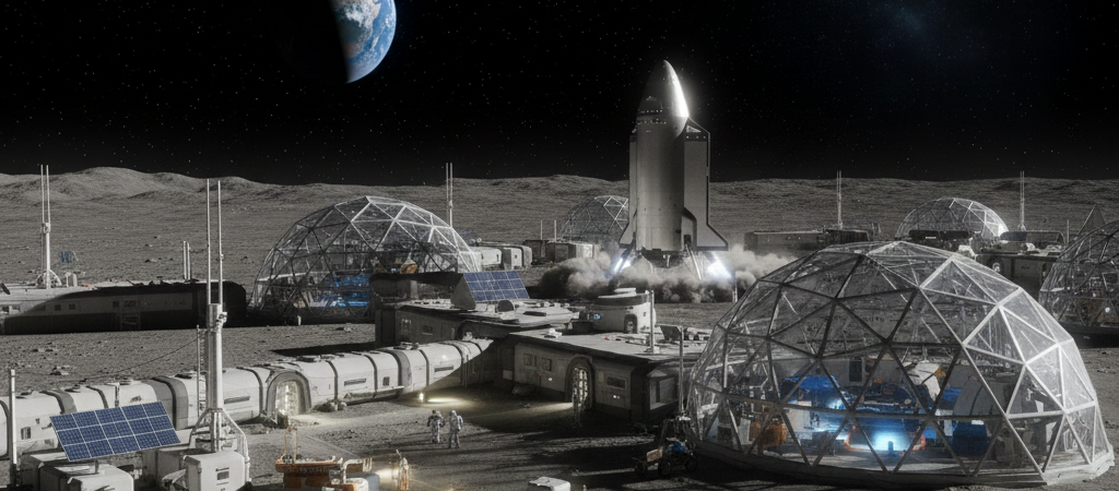 A Virada de Elon Musk: Por que a SpaceX trocou Marte pela Lua em 2026?